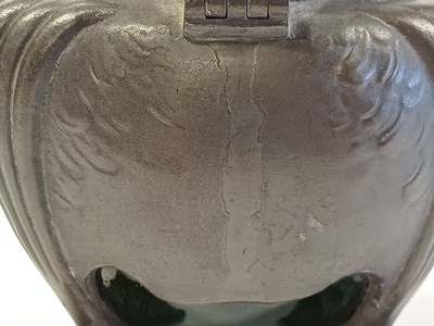 Lot 303 - Joseph Reinemann, Munich: A Jugendstil Pewter...