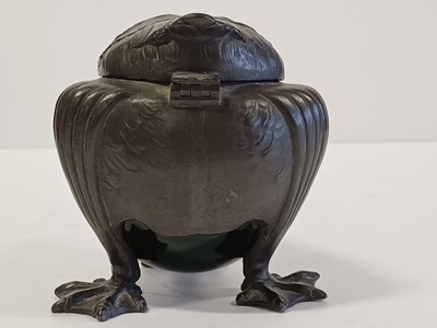 Lot 303 - Joseph Reinemann, Munich: A Jugendstil Pewter...