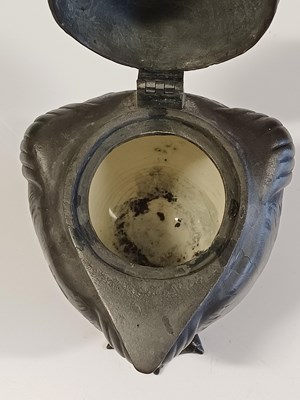 Lot 303 - Joseph Reinemann, Munich: A Jugendstil Pewter...