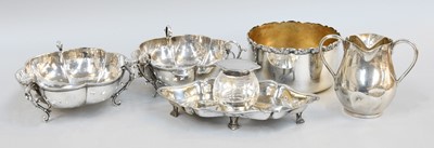 Lot 115 - A Collection of Assorted Silver, including a...