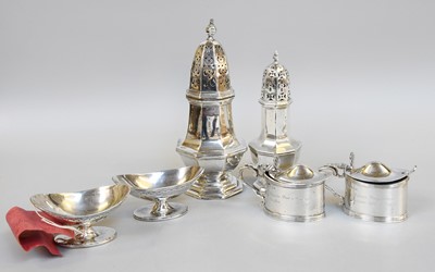 Lot 128 - A Collection of Assorted Silver, including an...