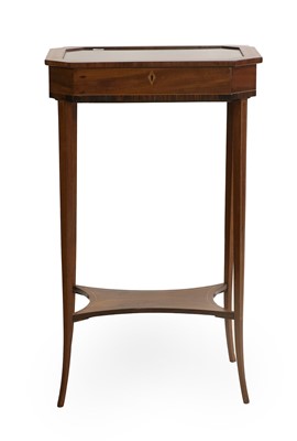 Lot 860 - An Edwardian Mahogany, Rosewood-Crossbanded...