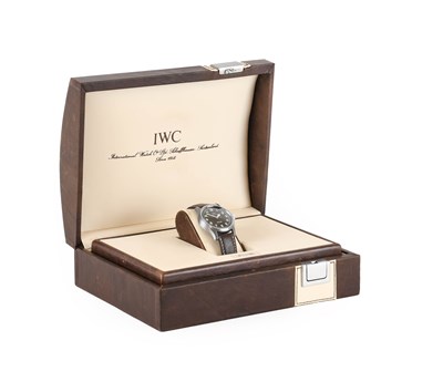 Lot 2171 - IWC: A Limited Edition Stainless Steel...