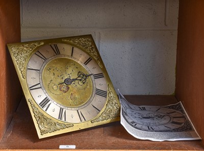 Lot 5 - A Thirty Hour Longcase Clock Brass Dial and...