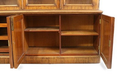 Lot 922 - A Victorian Mahogany Four-Door Library...