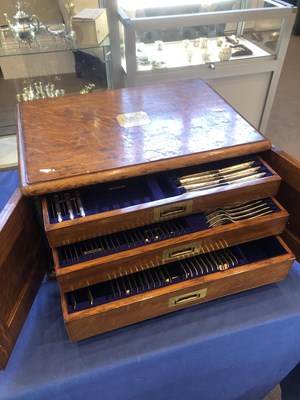 Lot 2064 - An Edward VII Silver Table-Service