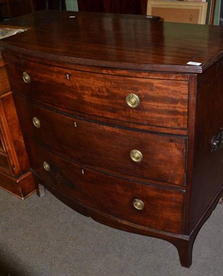 Lot 834 - Regency mahogany dressing chest