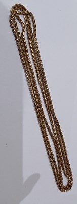 Lot 183 - A Guard Chain, with applied plaque stamped '9C'...