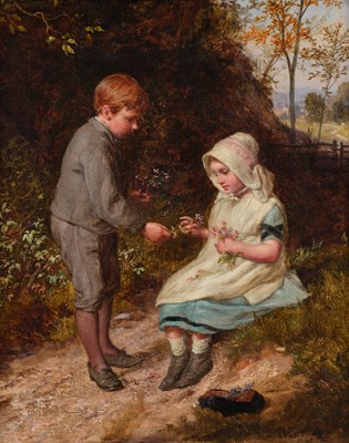 Lot 1085 - William Bromley (1835-1888) Picking...