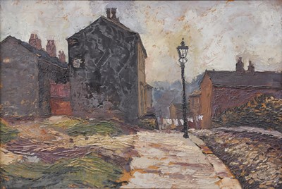 Lot 1166 - Barbara Dawson (20th Century) "Street Scene"...