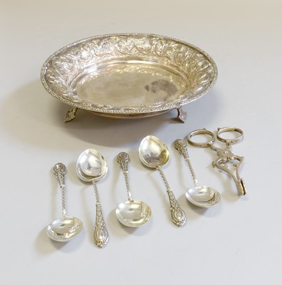 Lot 103 - A Collection of Assorted Silver, comprising a...