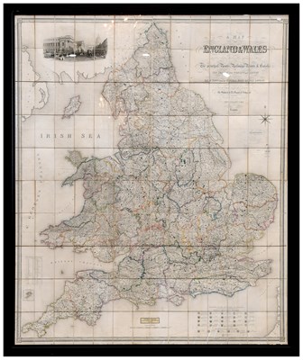 Lot 251 - Lewis' Map of England and Wales. Lewis...