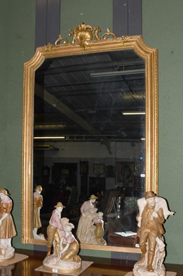 Lot 1300 - A 19th Century Giltwood and Gesso Over Mantel...