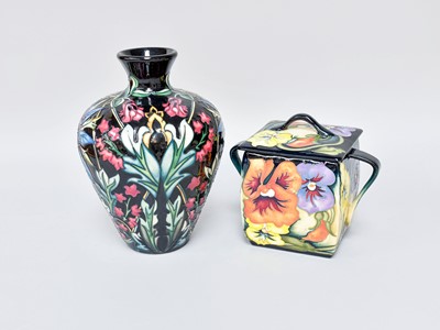 Lot 30 - A Modern Moorcroft Pottery Twin-Handled Jar...