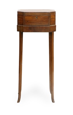 Lot 872 - A George III Satinwood, Tulipwood-Crossbanded...