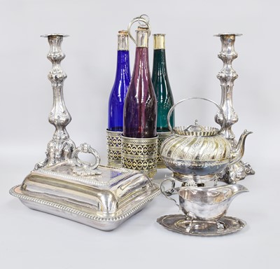 Lot 152 - A Collection of Assorted Silver Plate,...