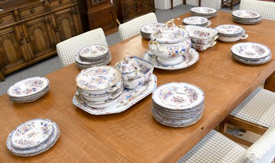 Lot 261 - A Spode New Stone China Armorial Dinner...