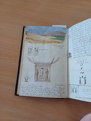 Lot 109 - Egypt and the Middle East Travel Journals....