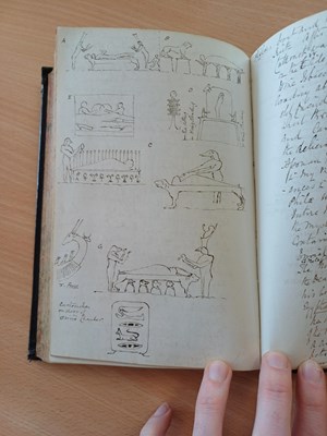 Lot 109 - Egypt and the Middle East Travel Journals....