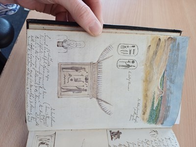 Lot 109 - Egypt and the Middle East Travel Journals....