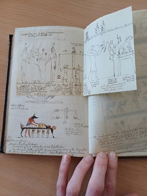 Lot 109 - Egypt and the Middle East Travel Journals....