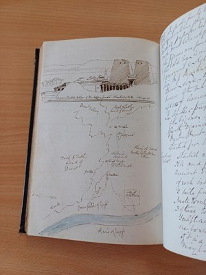 Lot 109 - Egypt and the Middle East Travel Journals....