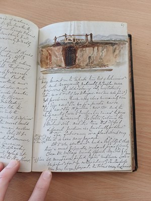 Lot 109 - Egypt and the Middle East Travel Journals....