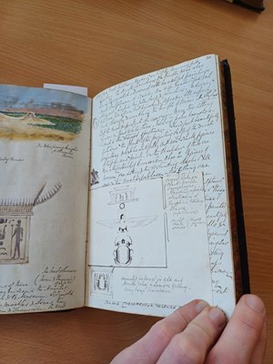 Lot 109 - Egypt and the Middle East Travel Journals....