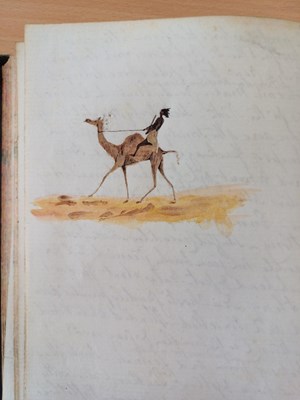 Lot 109 - Egypt and the Middle East Travel Journals....