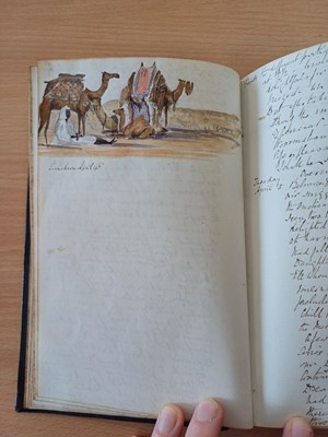 Lot 109 - Egypt and the Middle East Travel Journals....