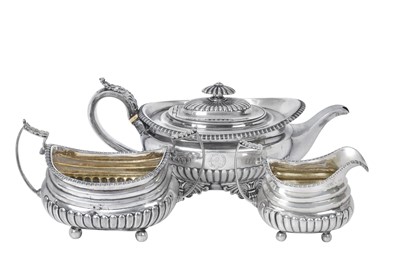 Lot 2102 - A George III Silver Teapot