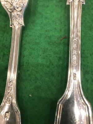 Lot 2063 - A Victorian and Edward VII Silver Table-Service