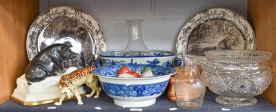 Lot 113 - Miscellaneous Ceramics and Glass Including:...