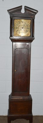 Lot 1294 - An Oak Thirty-Hour Longcase Clock, 11 inch...