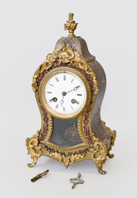 Lot 166 - A French "Boulle" Striking Mantel Clock, circa...