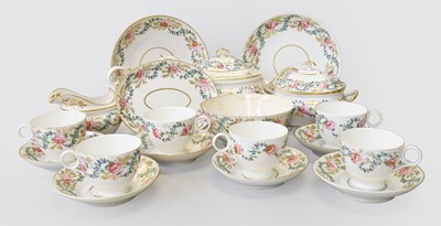 Lot 167 - A Derby Porcelain Composite Tea and Coffee...