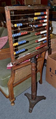 Lot 918 - A late 19th century/early 20th century abacus