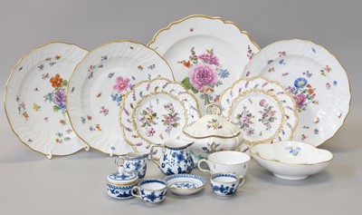 Lot 175 - A Collection of Meissen Porcelain Including: a...