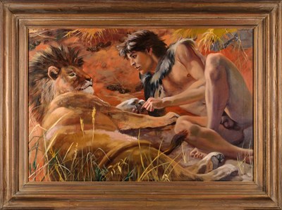 Lot 90 - Andre Durand (b.1947) Canadian "Androles and...