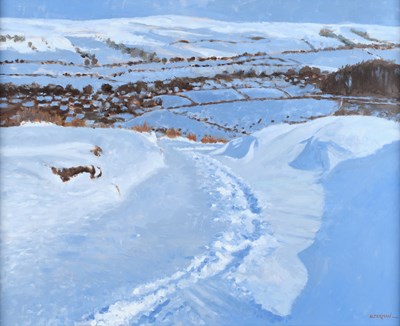 Lot 73 - Brian Alderman (b.1954) "Into Wensleydale,...