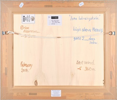 Lot 73 - Brian Alderman (b.1954) "Into Wensleydale,...