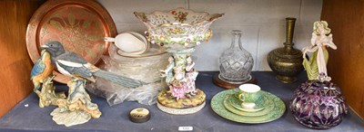 Lot 122 - A Group of Decorative Ceramics and Glass,...