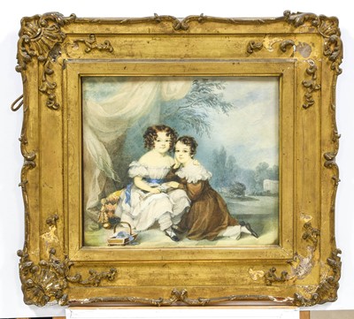 Lot 548 - Circle of Sir George Hayter (1792-1871)...