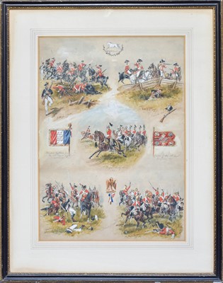 Lot 1013 - Circle of Orlando Norie (1832-1901) Sheet of...