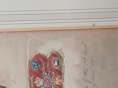 Lot 1013 - Circle of Orlando Norie (1832-1901) Sheet of...