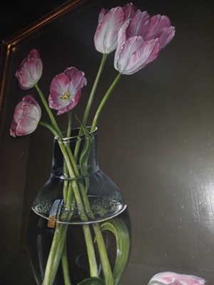 Lot 1048 - Tobias Harrison (b.1950) Still life of tulips...