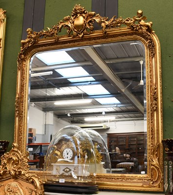 Lot 1271 - A French Neo-Classical Style Gilt Over Mantel...