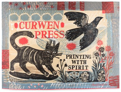 Lot 126 - Mark Hearld (b.1974) "Curwen Press: Printing...