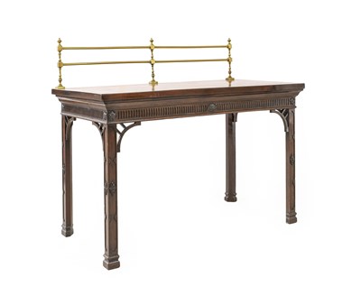 Lot 341 - A George III Mahogany Serving Table, circa...