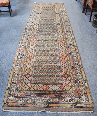 Lot 1087 - Sarab Runner, the camel ground with rows of...